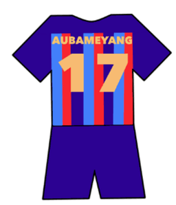 Barcelona shirt number 17