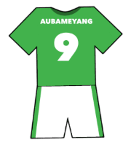 Pierre Emerick Aubameyang shirt