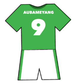 Saint Etienne shirt number 9