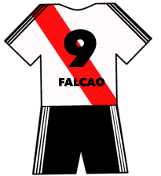 River Plate shirt number 9