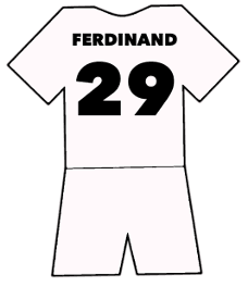 Rio Ferdinand shirt