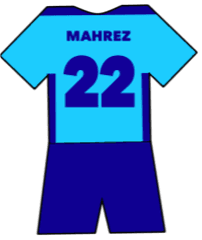 Riyad Mahrez shirt