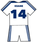 LA Galaxy shirt number 14