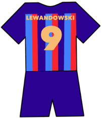 Barcelona shirt number 9