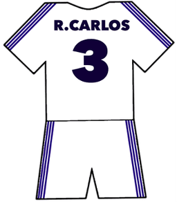 Real Madrid shirt number 3