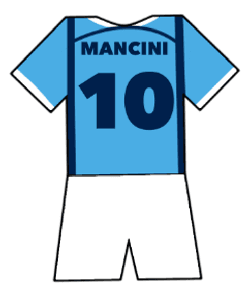 Roberto Mancini shirt