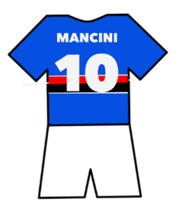 Sampdoria shirt number 10
