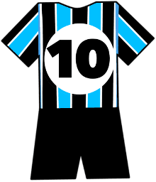 Gremio shirt number 10
