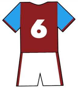 Cobh Ramblers shirt number 6
