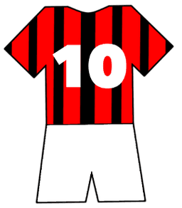AC Milan shirt number 10