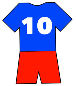 HFC Haarlem shirt number 10