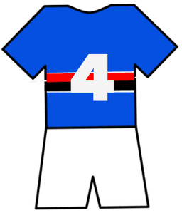 Sampdoria shirt number 4