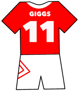 Manchester United shirt number 11