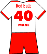 Red Bull Salzburg shirt number 40