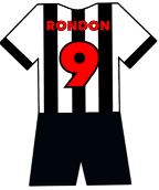 Newcastle Utd shirt number 9