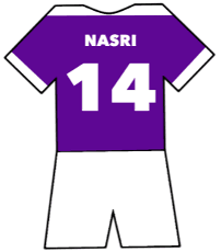 Anderlecht shirt number 14