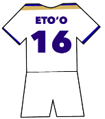 Real Madrid shirt number 16