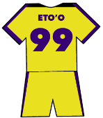 Samuel Eto'o shirt
