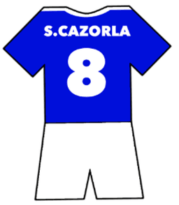 Real Oviedo shirt number 8