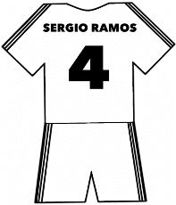 Real Madrid shirt number 4
