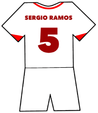 Sevilla shirt number 5