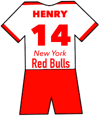 New York Red Bulls shirt number 14