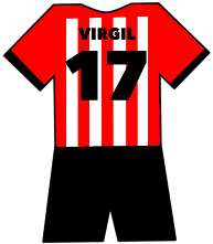 Virgil van Dijk shirt