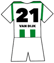 Groningen shirt number 21