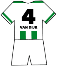 Groningen shirt number 4
