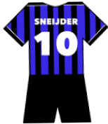 Inter Milan shirt number 10