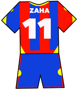 Crystal Palace shirt number 11