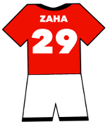 Wilfried Zaha shirt