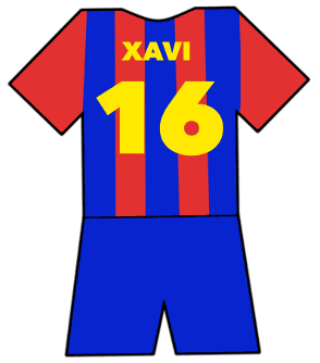 Xavi Hernandez shirt