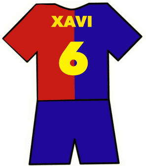 Xavi Hernandez shirt