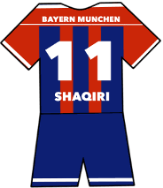 Bayern Munich shirt number 11