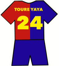 Barcelona shirt number 24