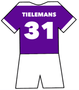 Anderlecht shirt number 31